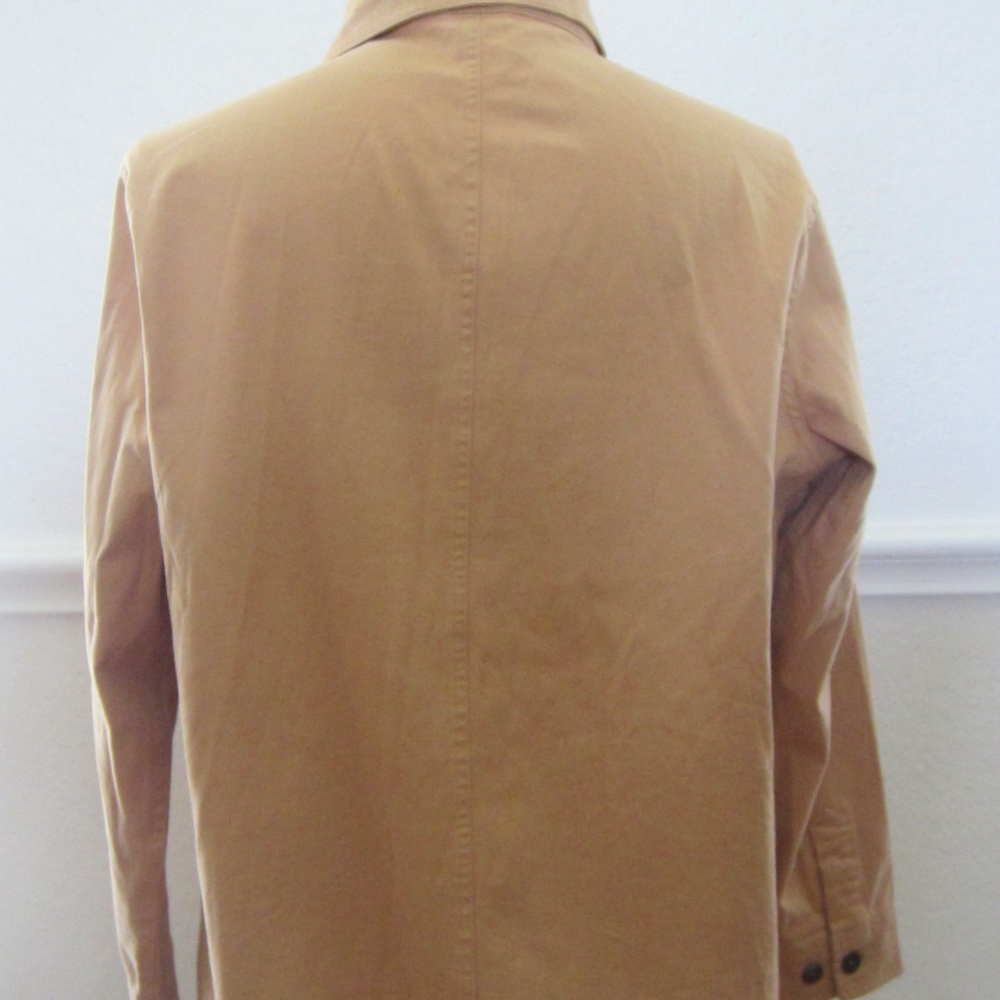 Disney Star Wars Button Down Jacket Brown Long Sleeve Collared Large Unisex - Picture 5 of 7